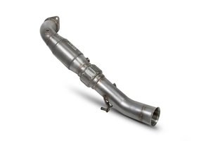 Downpipe with a high flow sports catalyst  | Scorpion