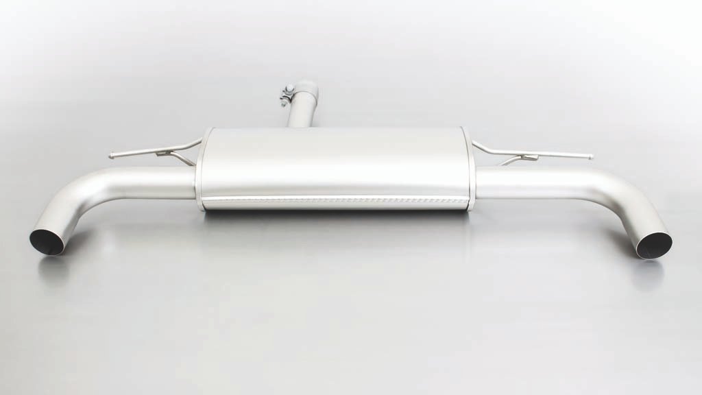Rear Silencer Left/Right with 2 tail pipes 102 mm angled Mini : R61 Paceman Cooper SD 2.0