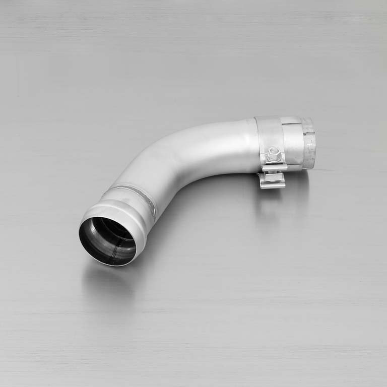 Rear Silencer Left/Right with Integrated valves using the OE valve control system with 2 Stainless Steel tail pipes 102 mm angled Audi : TT Type 8S 2.0 TFSI