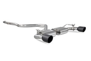 Non-resonated cat-back with electronic valve | Scorpion