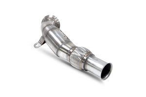 Downpipe with a high flow sports catalyst | Scorpion