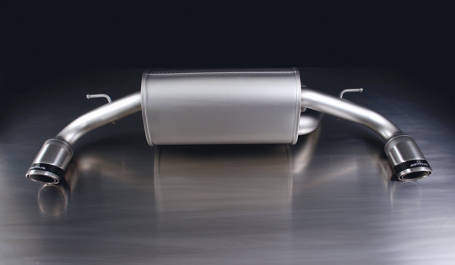 Rear Silencer Left/Right with 2 tail pipes 84 mm Carbon Race BMW : 1 Series F20/F21 118i