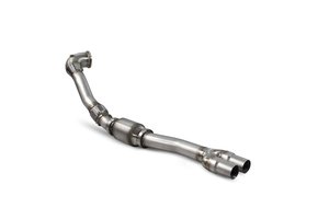Downpipe with a high flow sports catalyst - Audi  RS3 8V Facelift / TTRS MK3 | Scorpion