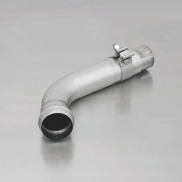 Rear Silencer Left/Right with 4 tail pipes 84 mm Black Chrome Volkswagen : Golf Mk7 Hatchback 2.0 TDI