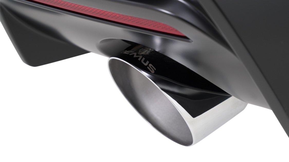 RACING Axle back system with integrated valve with 2 tail pipes 115 mm angled, chromed Toyota : Supra JTSC 3.0 Turbo