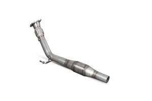 Downpipe with high flow sports catalyst | Scorpion