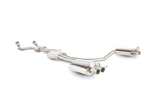 Resonated cat-back system inc active exhaust valve | Scorpion