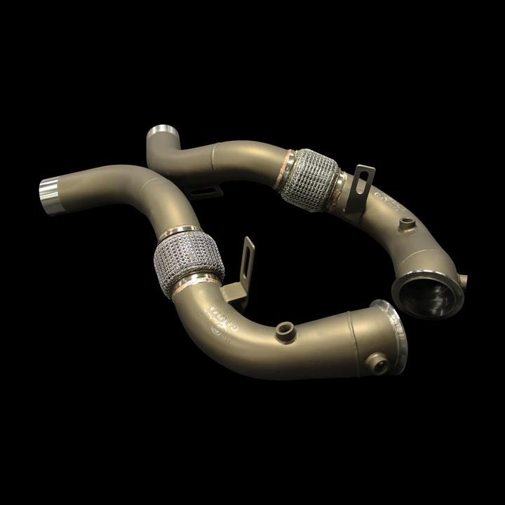 BMW X5M CATLESS DOWNPIPES | Project gamma
