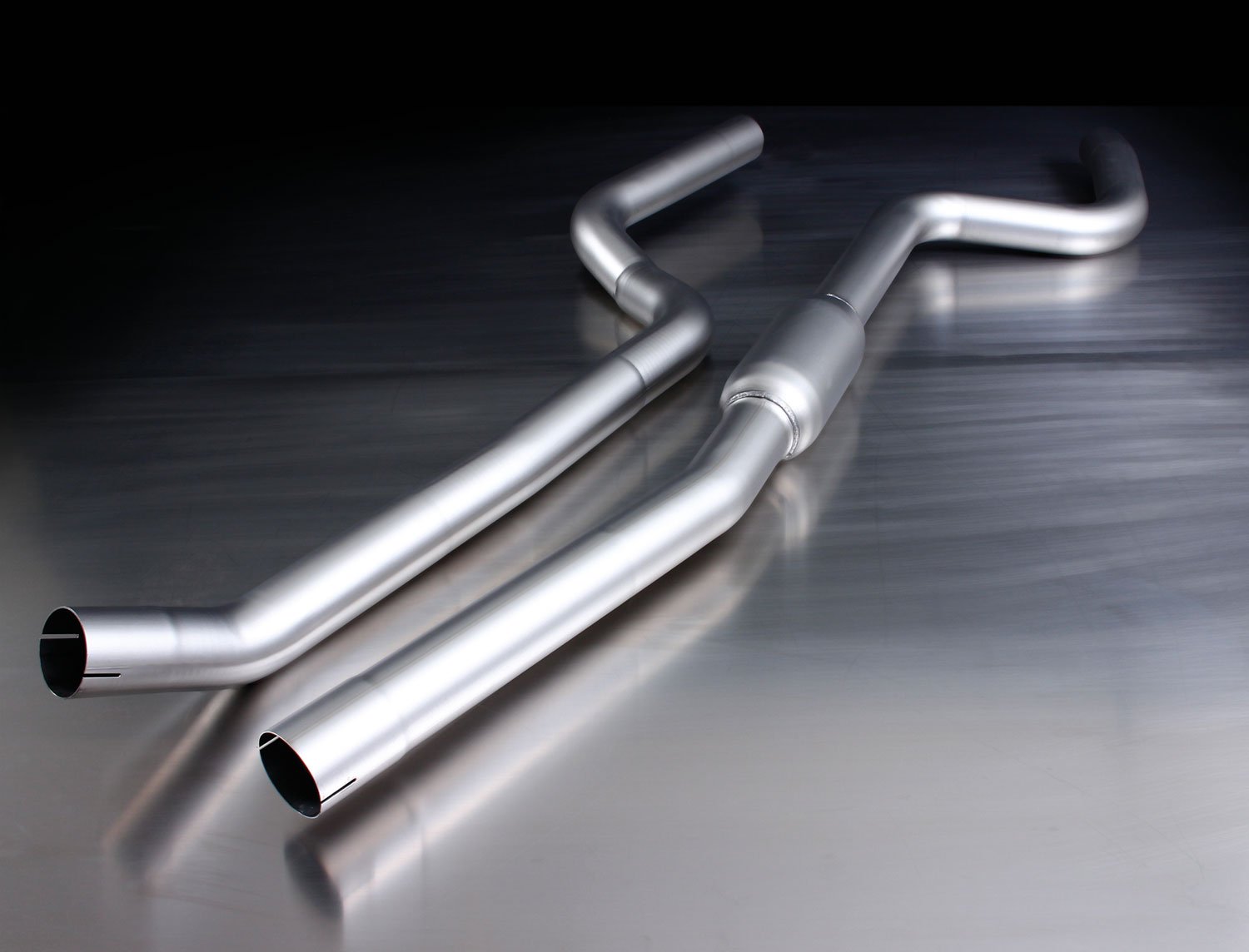Resonated Cat back System Left/Right with 2 tail pipes 84 mm Carbon Race BMW : 1 Series F20/F21 118i
