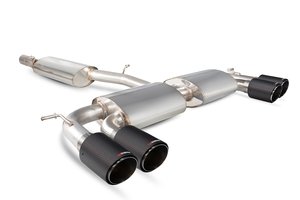 Golf MK7 R Resonated cat-back system with no valves | Scorpion