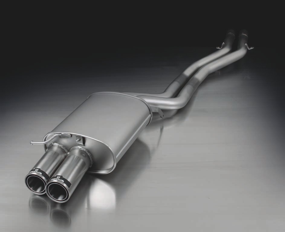 Rear Silencer Left with 2 tail pipes 84 mm straight BMW : Z4 E89 Cabriolet sDrive 23i