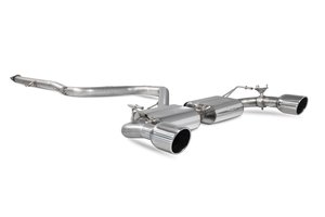 Non-resonated cat-back with electronic valve | Scorpion