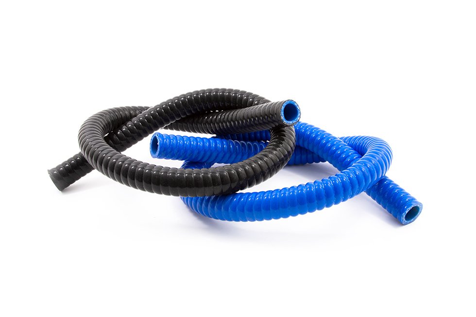 Mega Flex Wire Reinforced Silicone Straight 35mm | Forge