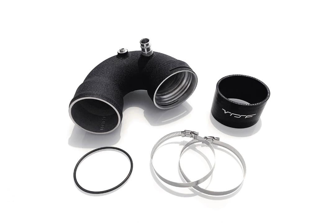 VRSF Upgraded Cold Side J Pipe Charge Pipe 15  19 BMW M3, M4 & M2 Competition F80 F82 F87 S55