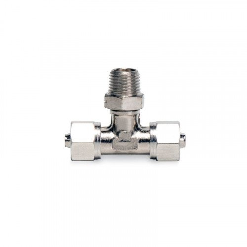 Compression swivel Tee