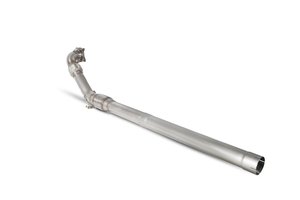Downpipe with high flow sports catalyst | Scorpion