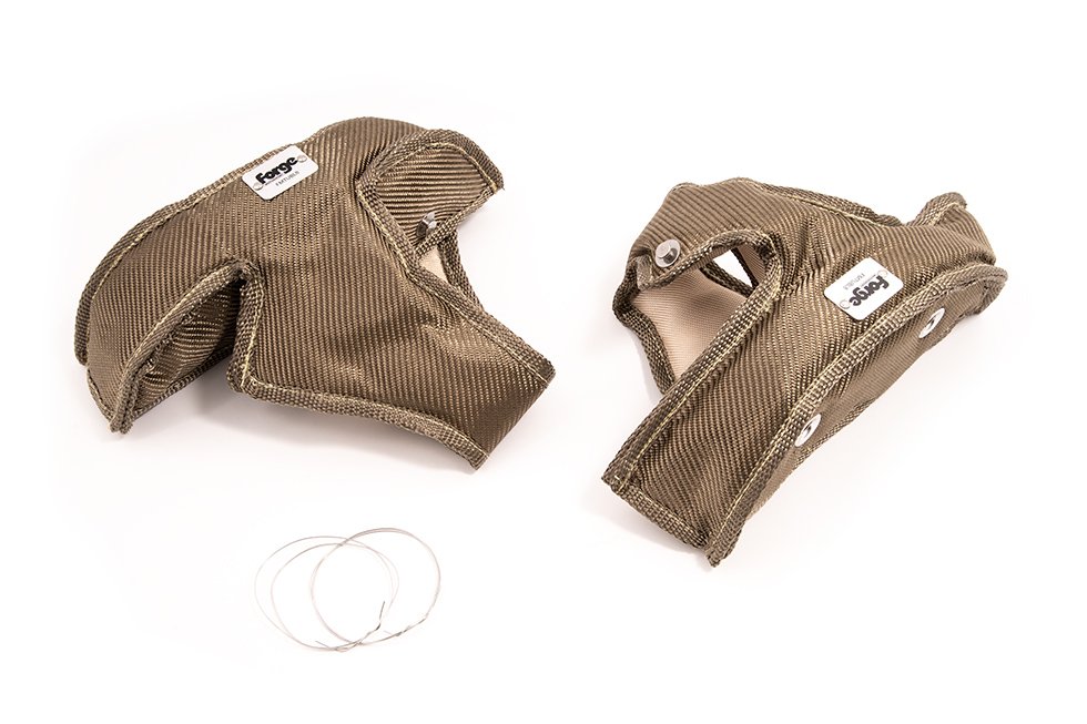 BMW N54 Twin Turbo Pair of Turbo Blankets | Forge