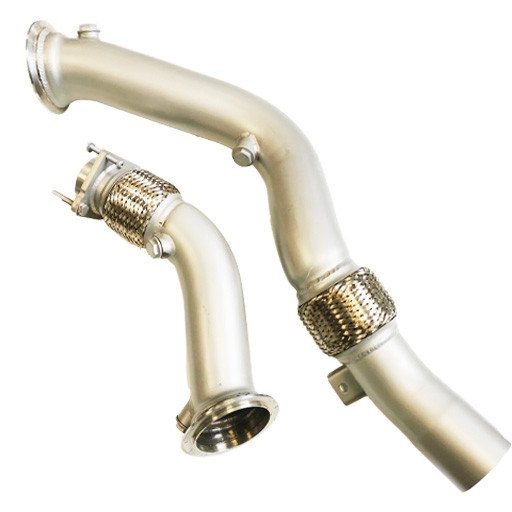 BMW S55 downpipe -  M3/M4 - F8X F80 F82 F83 M2 Competition | Wrench