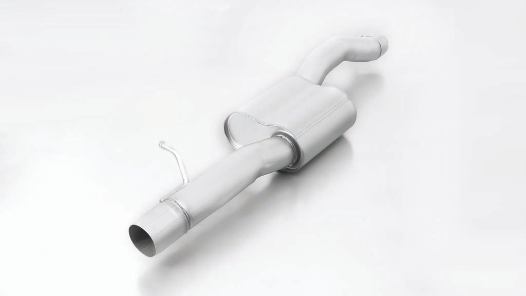 Resonated Cat back System with Integrated valves using the OE valve control system with 4 Carbon tail pipes 102 mm angled, Titanium internals Audi : A1 8X S1 2.0 TFSI