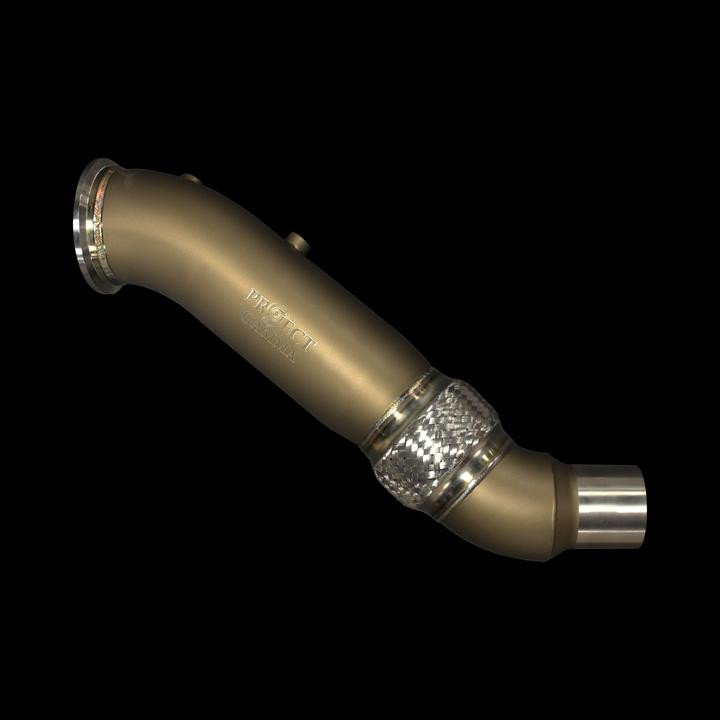 BMW & TOYOTA SUPRA B58 CATLESS DOWNPIPE | Project gamma