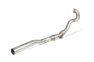 Downpipe with high flow sports catalyst | Scorpion