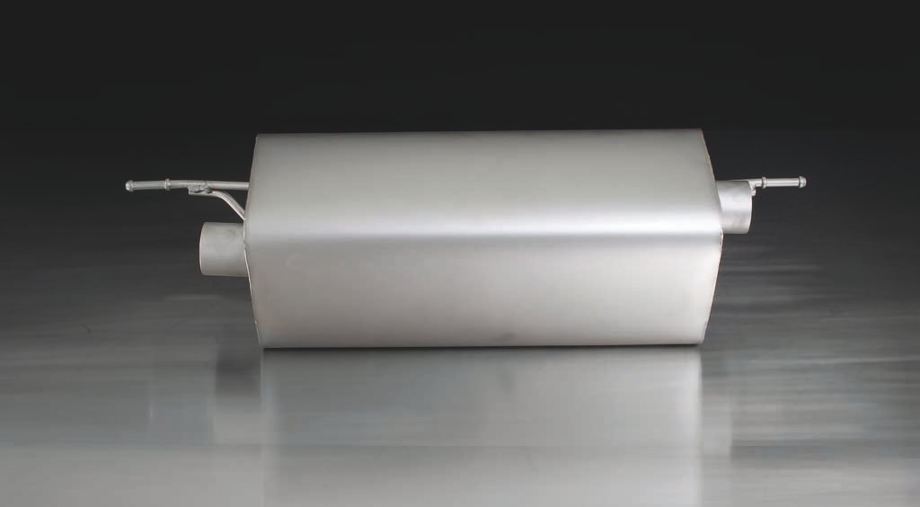 Rear Silencer Left/Right with Integrated valves using the OE valve control system with 2 tail pipes 84 mm Black Chrome BMW : 2 Series F22/F23 M235i