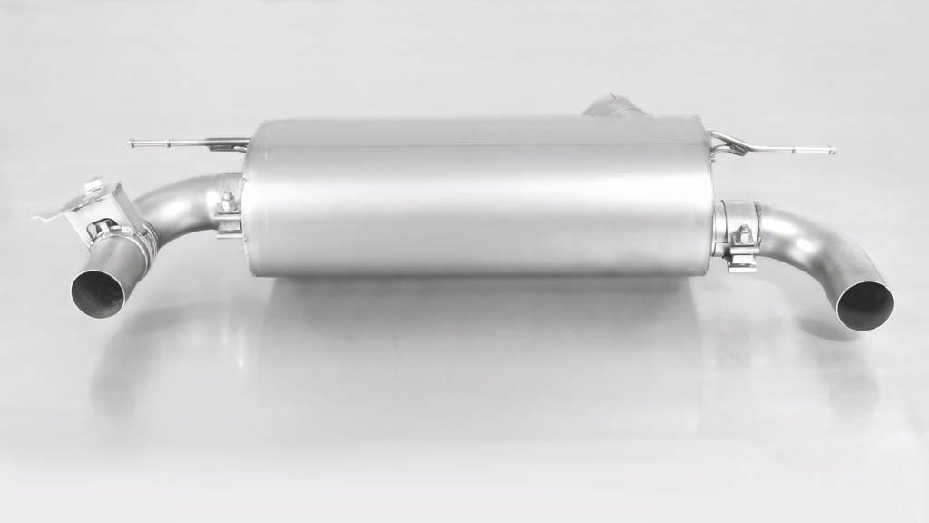 Rear Silencer Left/Right with Integrated valves using the OE valve control system with 2 tail pipes 84 mm angled BMW : 3 Series F30/F31 LCI 340ix