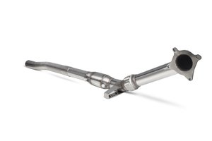 Downpipe with a high flow sports catalyst | Scorpion