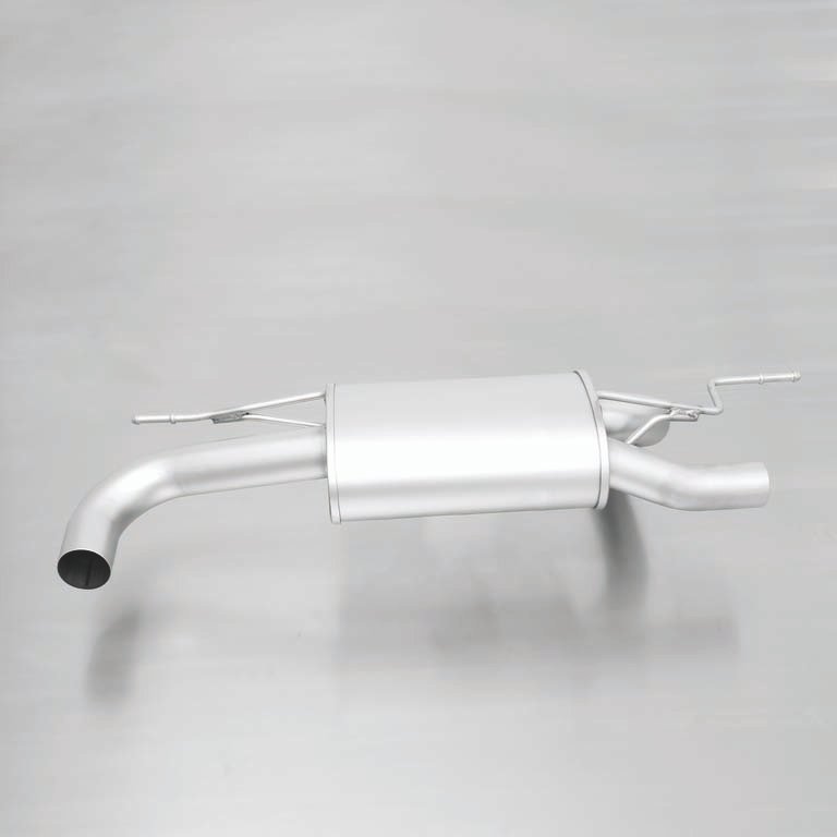 Rear Silencer Left/Right with 4 tail pipes 76 mm Black Chrome BMW : 3 Series F30/F31 318d