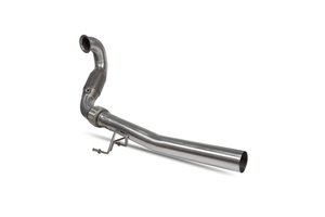 Downpipe with high flow sports catalyst | Scorpion